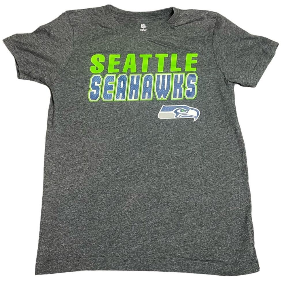 Seattle‎ Seahawks NFL Team Apparel Youth XL 14/16 Tshirt Football